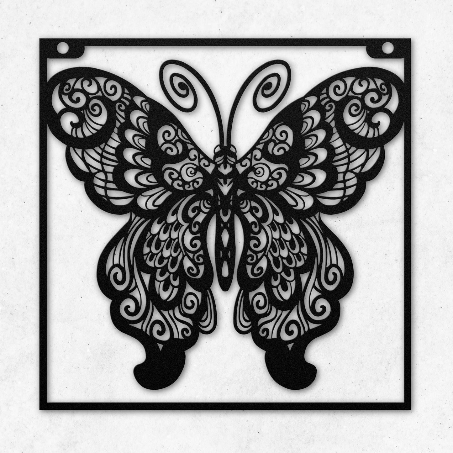 BUTTERFLY METAL WALL ART