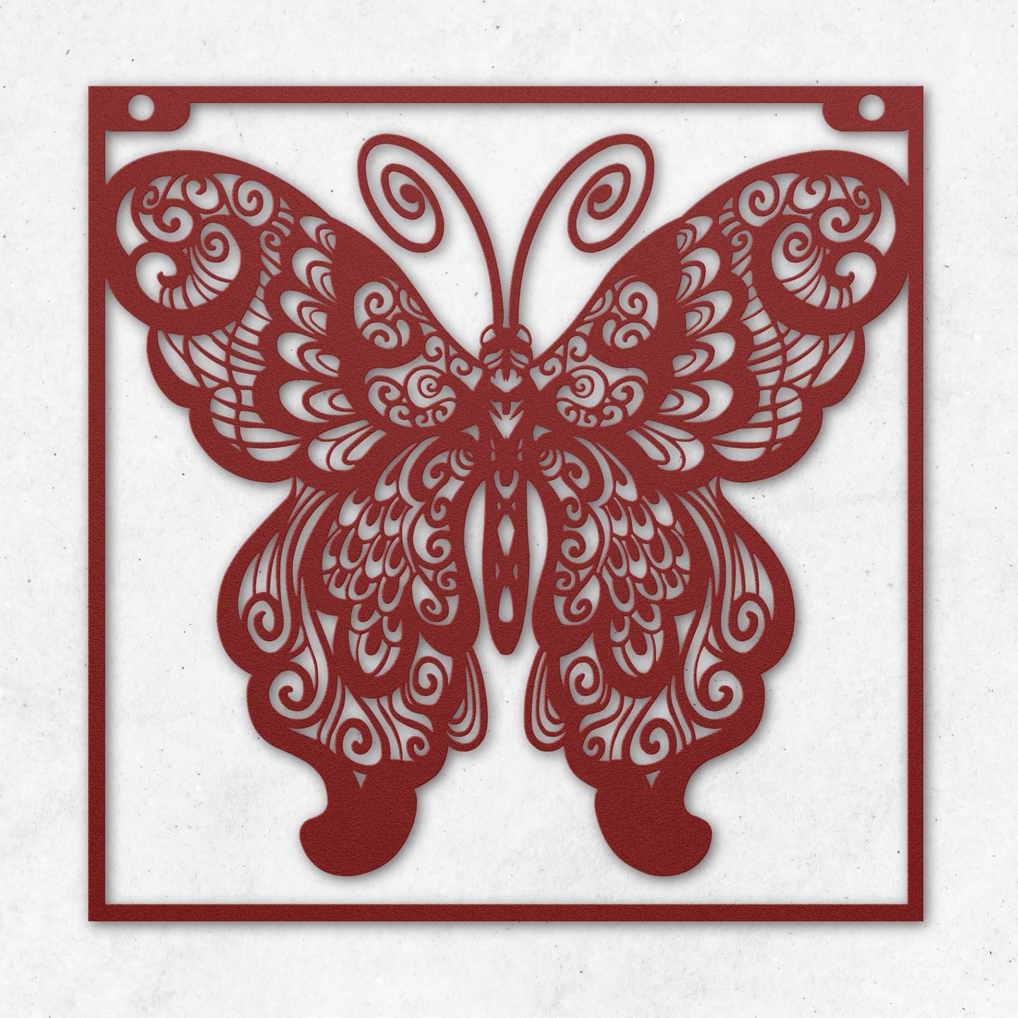 BUTTERFLY METAL WALL ART