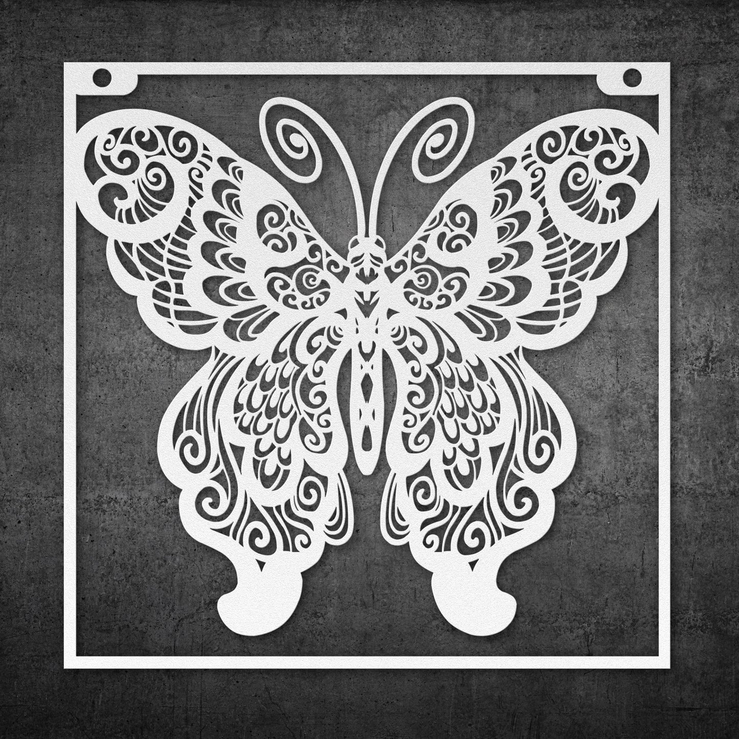 BUTTERFLY METAL WALL ART